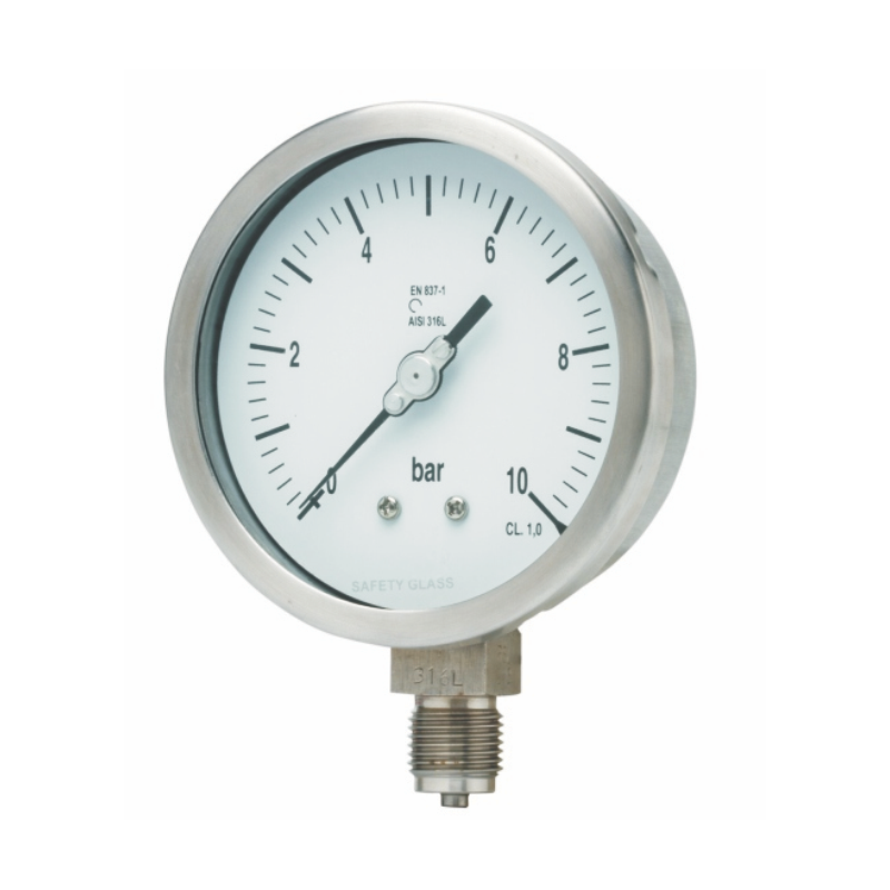 STAINLESS STEEL PRECISION PRESSURE GAUGE ZIPL01 1 STAINLESS STEEL PRECISION PRESSURE GAUGE ZIPL01