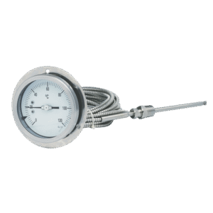 GAS FILLED TEMPERATURE GAUGE WITH EXTERNAL ZERO ADJUSTMENT, ZIPL51-2