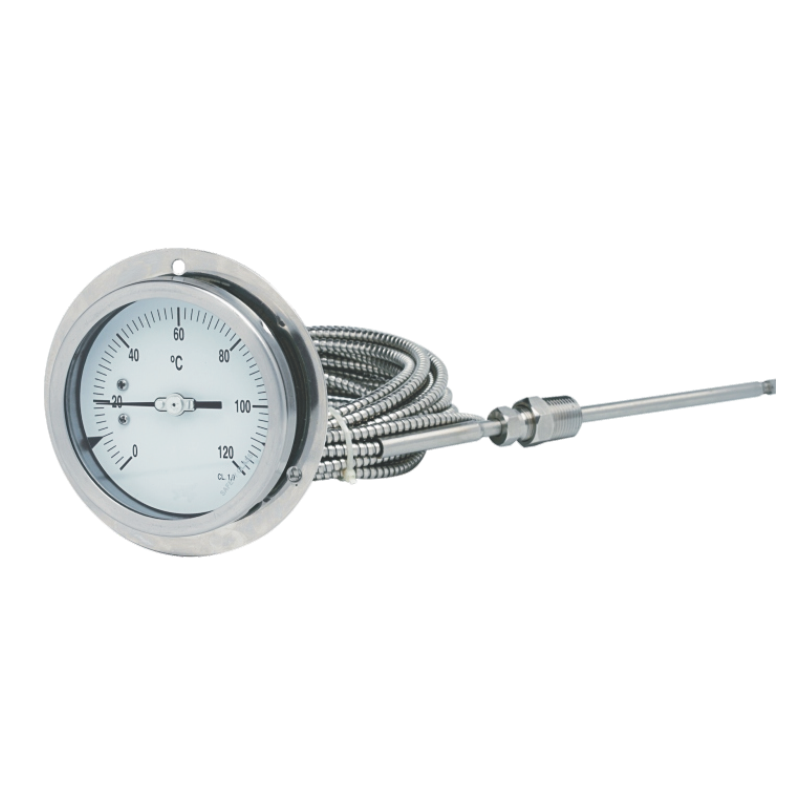GAS FILLED TEMPERATURE GAUGE WITH EXTERNAL ZERO ADJUSTMENT, ZIPL51-2 1 GAS FILLED TEMPERATURE GAUGE WITH EXTERNAL ZERO ADJUSTMENT, ZIPL51-2