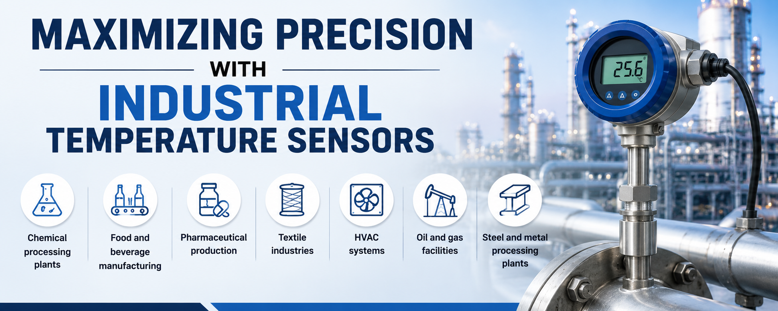 How the Right Digital Industrial Thermometer Improves Accuracy in Industrial Automation 1 Industrial Temperature Sensors