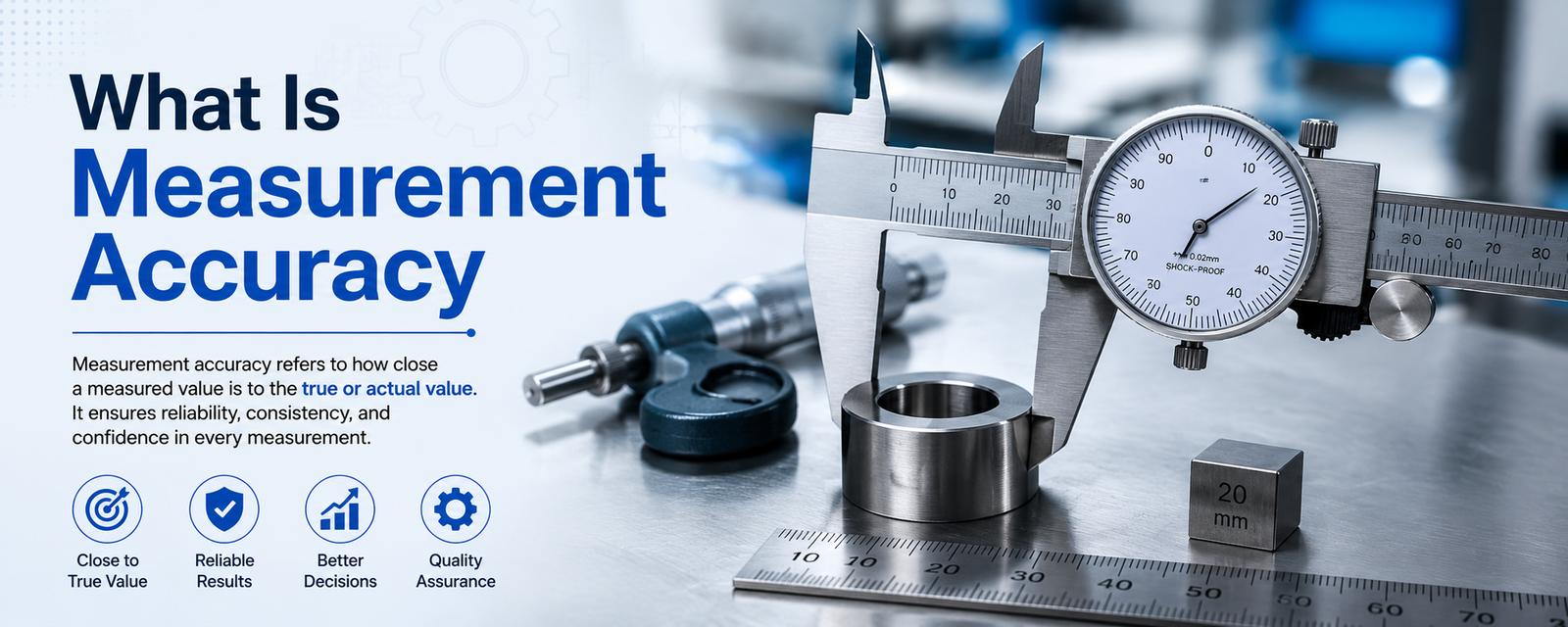 Instrument accuracy in industrial measurement instruments